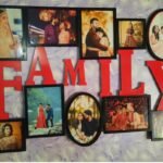 Wooden Family Picture Frame