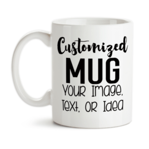 Customized Mug pic and text